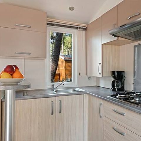 Stacaravan 4 personen - Stacaravan | Premium | 2 Slaapkamers | 4 Pers. | Verhoogd terras