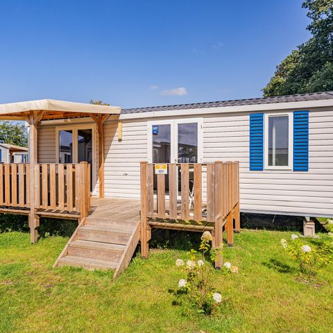 BUNGALOW 4 personnes - Mobil-home | Comfort XL | 2 Ch. | 4 Pers. | Terrasse surélevée