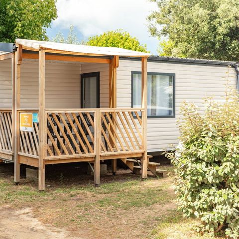 MOBILHOME 4 personas - Mobil-home | Confort | 2 Dormitorios | 4 Pers. | Terraza individual | Aire acondicionado.