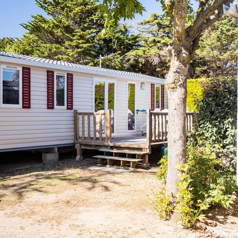 BUNGALOW 6 people - Mobile-home | Classic | 3 Bedrooms | 6 Pers. | Terrace with elevation, not covered