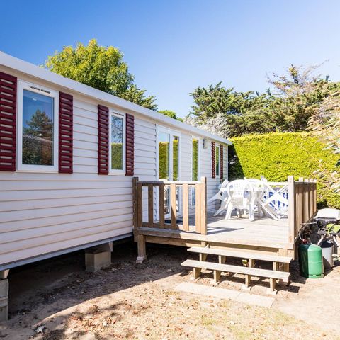 BUNGALOW 6 people - Mobile-home | Classic | 3 Bedrooms | 6 Pers. | Terrace with elevation, not covered