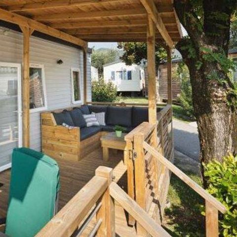 Mobile home 6 persons - Mobil-home | Premium | 3 Bedrooms | 6 Pers | Terrace Lounge | Air conditioning | TV