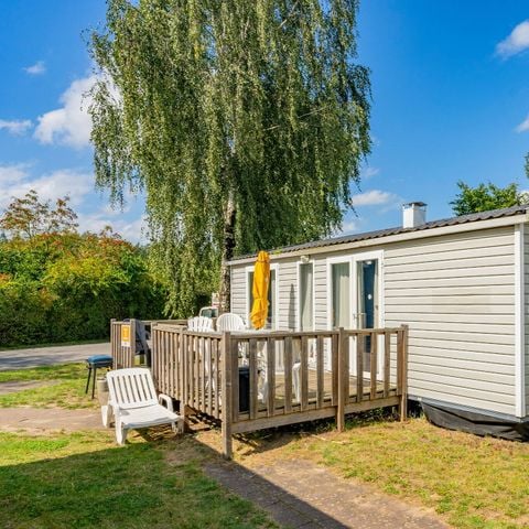 Mobilheim 3 personen - Mobilheim | Classic | 2 Schlafz. | 3 Pers. | Erhöhte, nicht überdachte Terrasse | 1 Bad