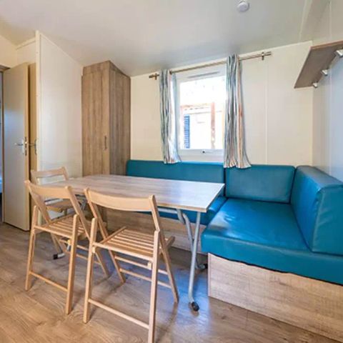 BUNGALOW 6 personnes - Comfort | 3 Ch. | 6 Pers. | Terrasse surélevée | 1 SDB | TV