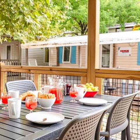 Mobilheim 4 personen - Mobilheim | Premium | 2 Zi. | 4 Pers. | Erhöhte Terrasse | Klim.