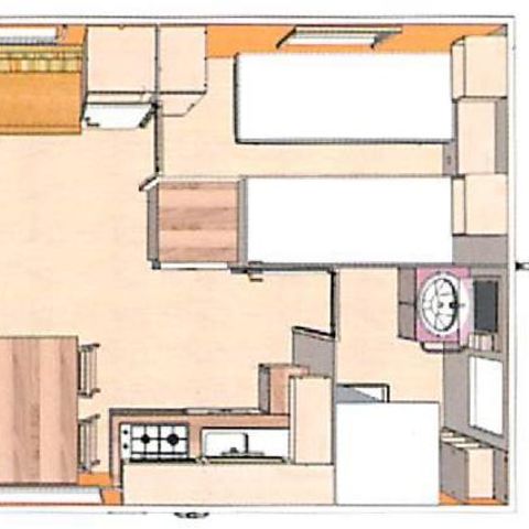 MOBILHOME 4 personas - La Maraîchin 2ch. 4 plazas