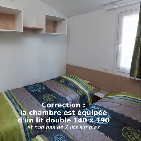 Mobile home 2 persons - Le printanier 1bed. 2 pers