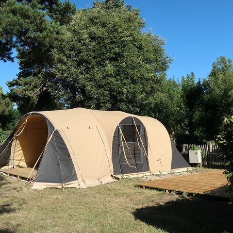 TENDA DA CAMPEGGIO 5 persone - La Tot'prête à camper 5 pers 2ch. 5 pers.