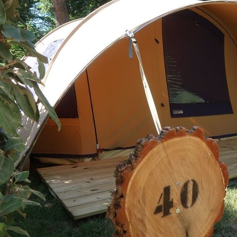 Tent 5 persons - La Tot'prête à camper 5 pers 2ch. 5 pers.