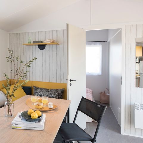 MOBILHOME 6 personas - Confort - 3 habitaciones - Plancha