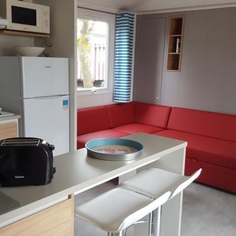 Mobilheim 4 Personen - ACAPULCO MH 2 Schlafzimmer GRAND CONFORT RESIDENTIAL überdachte Terrasse (117)