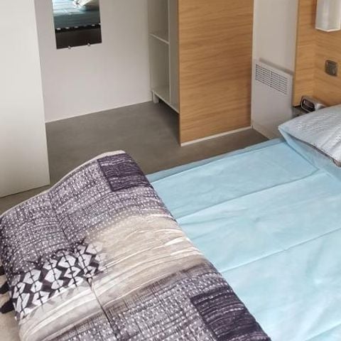 MOBILHOME 4 personnes - ACAPULCO MH 2 chambres GRAND CONFORT RESIDENTIEL terrasse couverte (117)