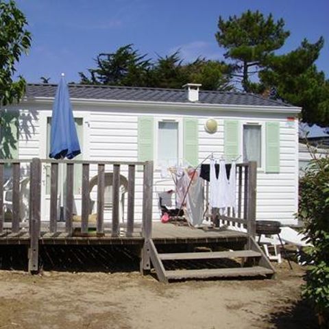 BUNGALOW 4 personnes - CAMPING ACAPULCO/ MH 2 chambres budget Terrasse bois non couverte 21-25m²