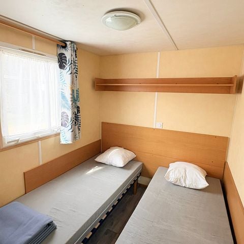 Stacaravan 6 personen - 2 slaapkamers voor 4/6 personen