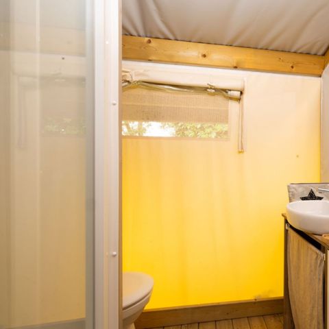 Tenda in tela e legno 4 persone - ZONA PEDONALE