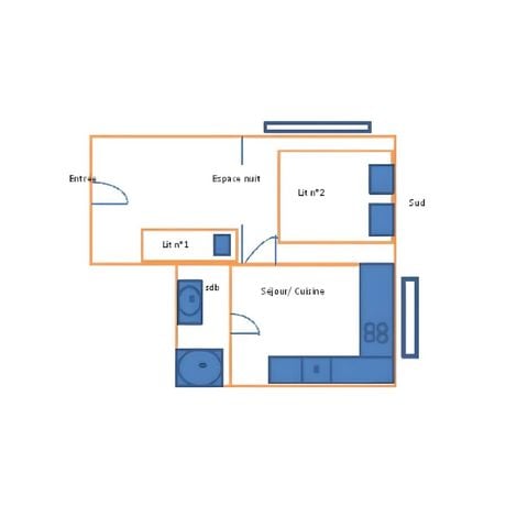 APARTMENT 3 people - N°1