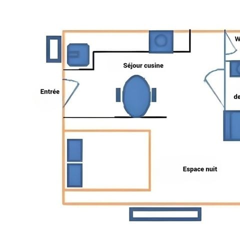Country house 2 persons - B9