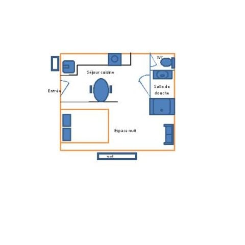 Country house 2 persons - B9