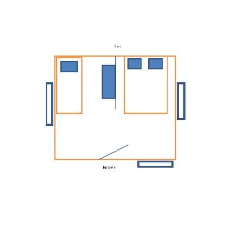 Chalet 4 personen - Ohne Sanitäranlagen