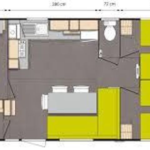 Mobile home 6 persons - O'Hara 834