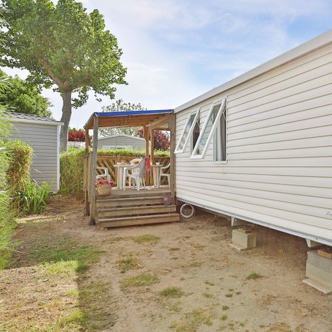 BUNGALOW 6 people - Mobile-home | Comfort | 3 Bedrooms | 6 Pers. | Single terrace