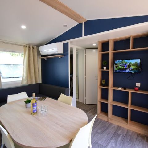 MOBILE HOME 6 people - 6pl 3ch (air conditioning, TV, LV)