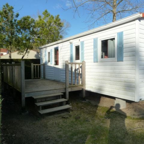 Mobilheim 4 personen - MOBILHEIM „ECO“ MIT UNÜBERDACHTEM TERRASSENBEREICH für 4 Personen