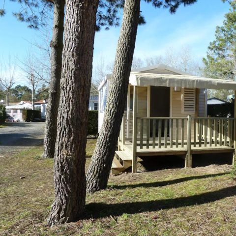 BUNGALOW 2 personnes - 1 CHAMBRE TERRASSE 16-20m²