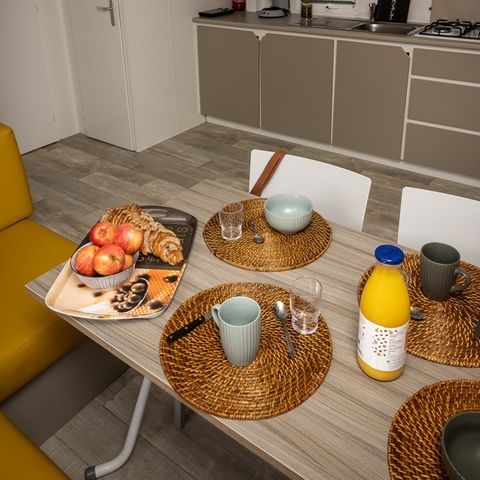 Stacaravan 5 personen - Cottage 27m² 2 kamers - Premium