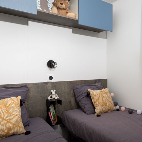 MOBILHOME 5 personnes - Grand Confort 27m² / 2 chambres - terrasse couverte