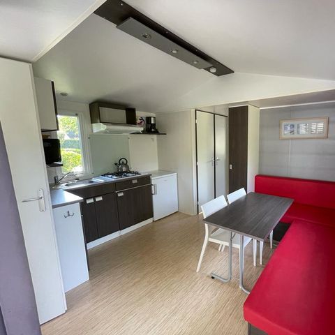 MOBILE HOME 6 people - Résidence O'HARA PANORAMIQUE CLASSIQUE ECO-CONCU / 28m2 - 2 bedrooms - Semi-covered terrace 5/6 pers