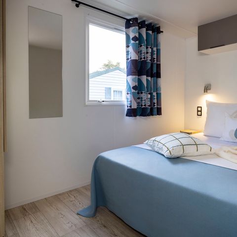 Mobile home 4 persons - Comfort Mobile-home 27m² - 2 bedrooms + Covered terrace + TV 4 pers
