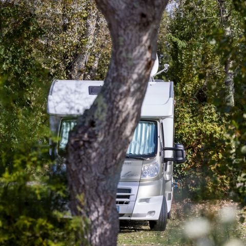 EMPLACEMENT - Forfait Confort : Emplacement  pour Caravane, camping-car ou tente +1 voiture + Electricité (10 A)