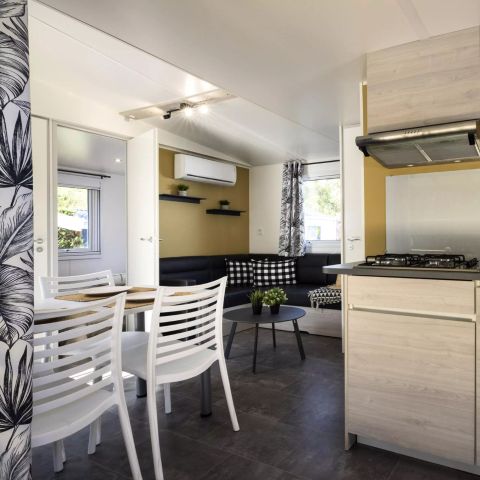 Stacaravan 4 personen - Mobil-Home Premium 3 Kamers 4 Personen + TV