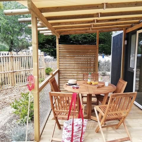 Mobile home 5 persons - PREMIUM - Mobile-home Oyat 40m² - 2 bedrooms - 2 bathrooms 4/5 pers