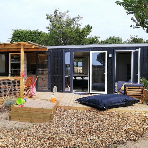 Mobile home 5 persons - PREMIUM - Mobile-home Oyat 40m² - 2 bedrooms - 2 bathrooms 4/5 pers