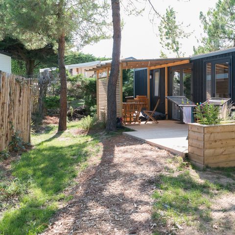 Mobilheim 5 personen - PREMIUM - Mobilheim Oyat 40m² - 2 Schlafzimmer - 2 Bäder 4/5 Pers.
