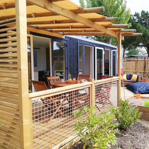 Mobile home 5 persons - PREMIUM - Mobile-home Oyat 40m² - 2 bedrooms - 2 bathrooms 4/5 pers