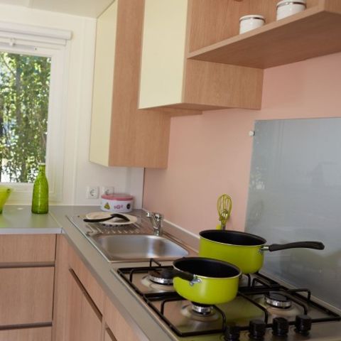Mobile home 8 persons - COMFORT - Mobile-home Embruns 33 m² - 3 bedrooms 6/8 pers