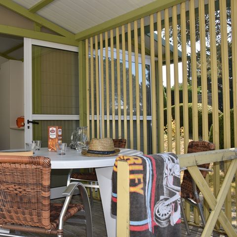 Chalet 5 Personen - CONFORT - Chalet Canelle 25m² - 2 Zimmer 5 pers.