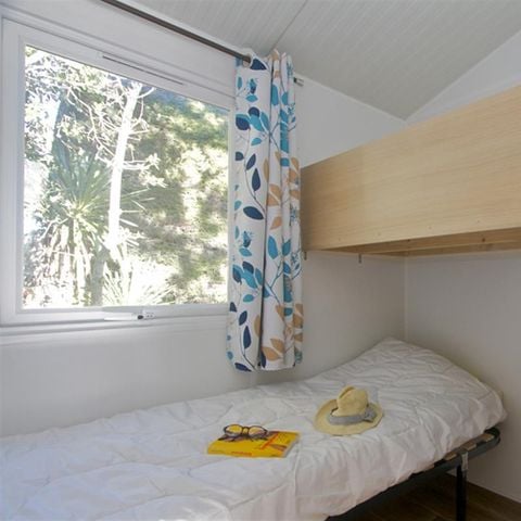 BUNGALOW TOILÉ 4 personnes - AVENTURE - Tithome Fuschia 20 m² - 2 chambres