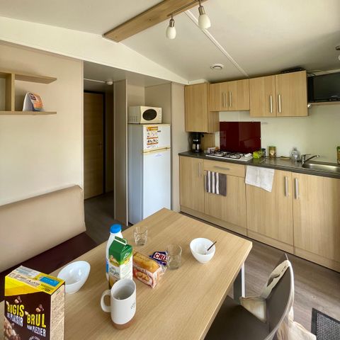 Stacaravan 4 personen - COMFORT - Stacaravan Ludisia 24m² - 2 kamers 4 pers