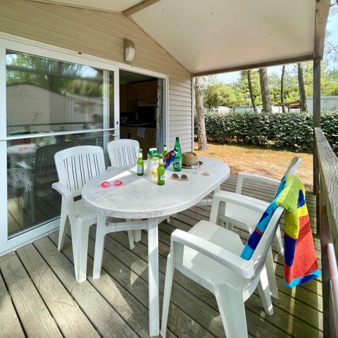 Mobile home 4 persons - COMFORT - Mobile home Ludisia 24m² - 2 bedrooms 4 pers