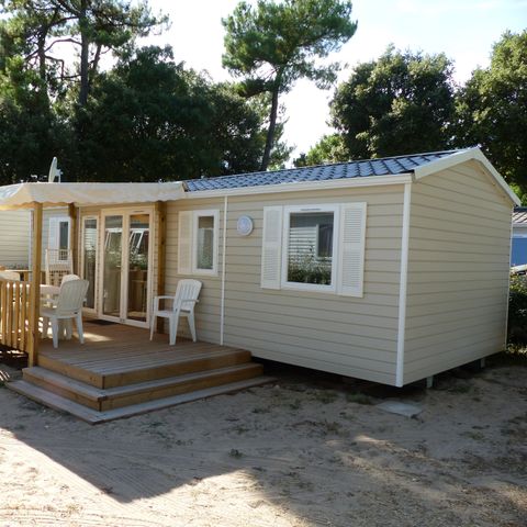 BUNGALOW 8 personnes - CONFORT - Dimanche - Mobil-home Magdalena 33 m² - 3 chambres 6/8 pers