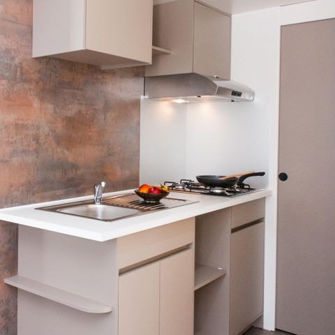 BUNGALOW 6 personnes - CONFORT - Dimanche - Mobil-home Dune 29m² - 2 chambres 4/6 pers