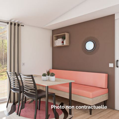 Mobilheim 4 Personen - CONFORT - Mobilheim Catleya PMR 35m² - 2 Zimmer 4 pers. 1/4 pers.