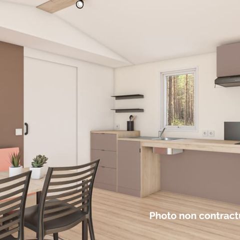 Mobile home 4 persons - COMFORT - Mobile-home Catleya PMR 35m² - 2 bedrooms 4 pers. 1/4 pers