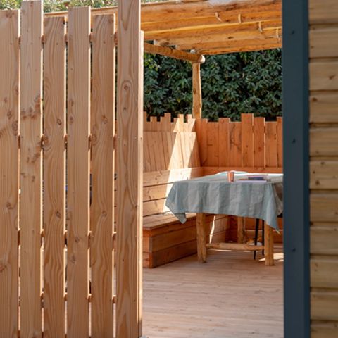 Stacaravan 4 personen - COMFORT - Mobile-home Catleya PMR 35m² - 2 kamers 4 pers. 1/4 pers