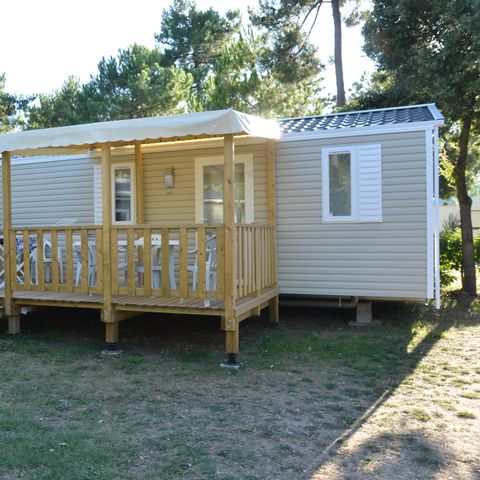 Mobile home 4 persons - CALIFORNIA DUO TV 2 bedrooms - TV Terrace 1/4 pers