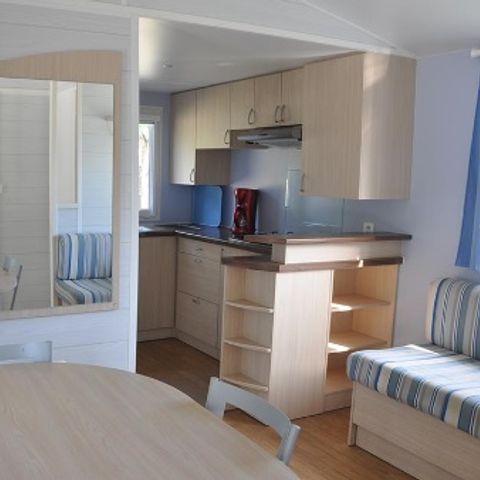 Mobilhome 4 personnes - MOBIL-HOME Classique 2 chambres - avec terrasse 1/4 pers
